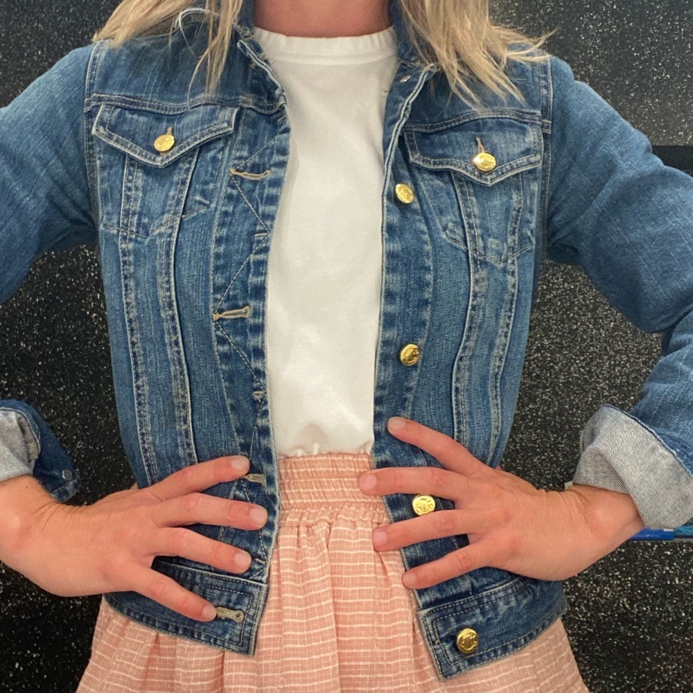 C. Wonder Denim Jacket, size XS